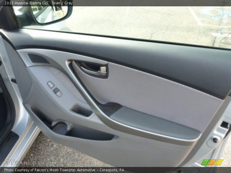 Silver / Gray 2013 Hyundai Elantra GLS