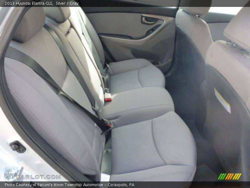 Silver / Gray 2013 Hyundai Elantra GLS