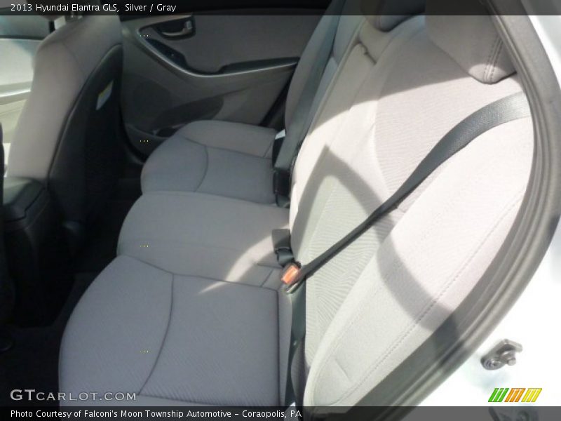 Silver / Gray 2013 Hyundai Elantra GLS