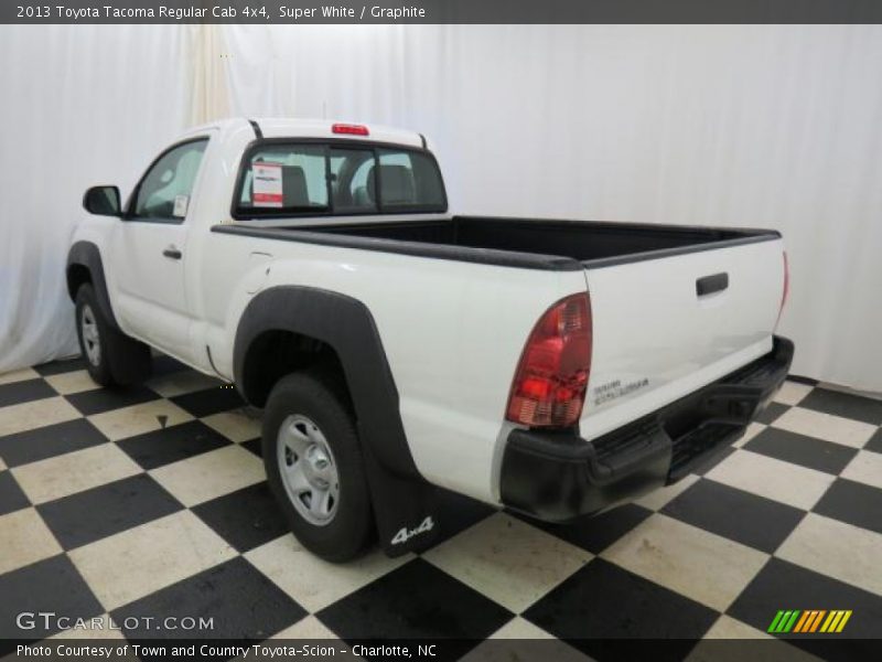 Super White / Graphite 2013 Toyota Tacoma Regular Cab 4x4