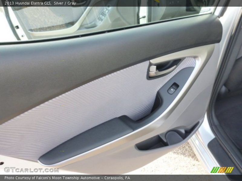 Silver / Gray 2013 Hyundai Elantra GLS