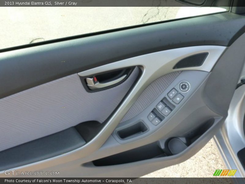 Silver / Gray 2013 Hyundai Elantra GLS