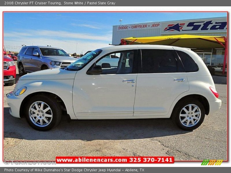 Stone White / Pastel Slate Gray 2008 Chrysler PT Cruiser Touring
