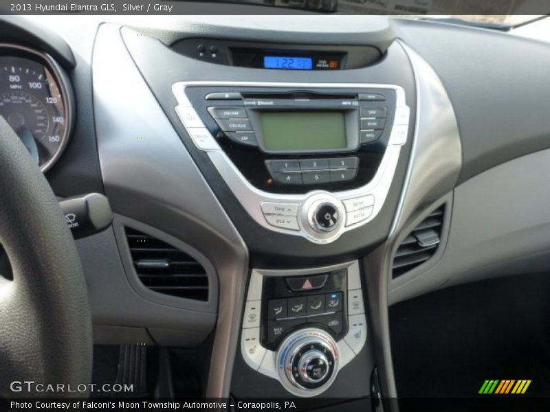 Silver / Gray 2013 Hyundai Elantra GLS