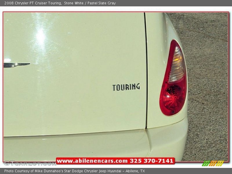 Stone White / Pastel Slate Gray 2008 Chrysler PT Cruiser Touring