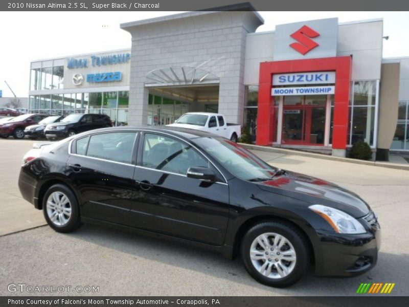 Super Black / Charcoal 2010 Nissan Altima 2.5 SL