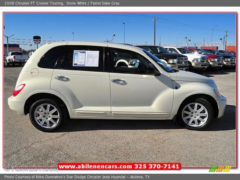 Stone White / Pastel Slate Gray 2008 Chrysler PT Cruiser Touring