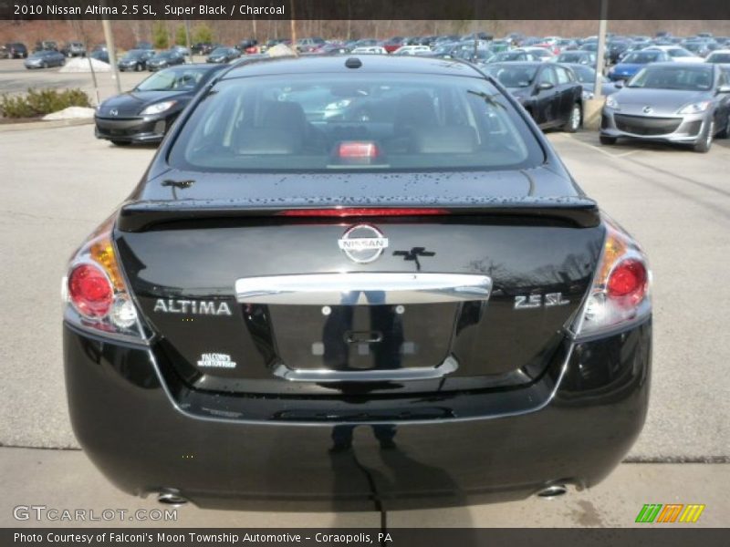 Super Black / Charcoal 2010 Nissan Altima 2.5 SL