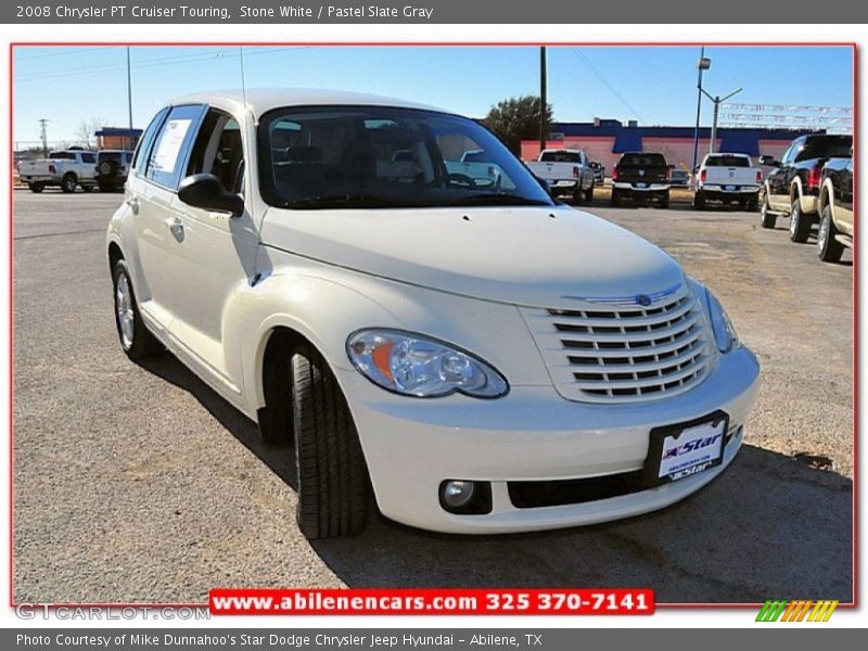 Stone White / Pastel Slate Gray 2008 Chrysler PT Cruiser Touring