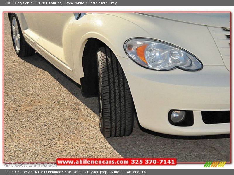 Stone White / Pastel Slate Gray 2008 Chrysler PT Cruiser Touring