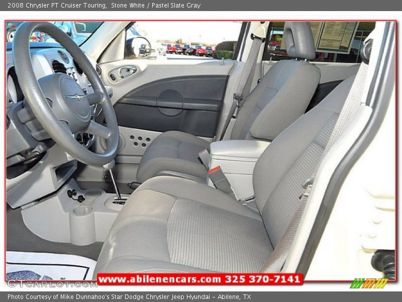 Stone White / Pastel Slate Gray 2008 Chrysler PT Cruiser Touring
