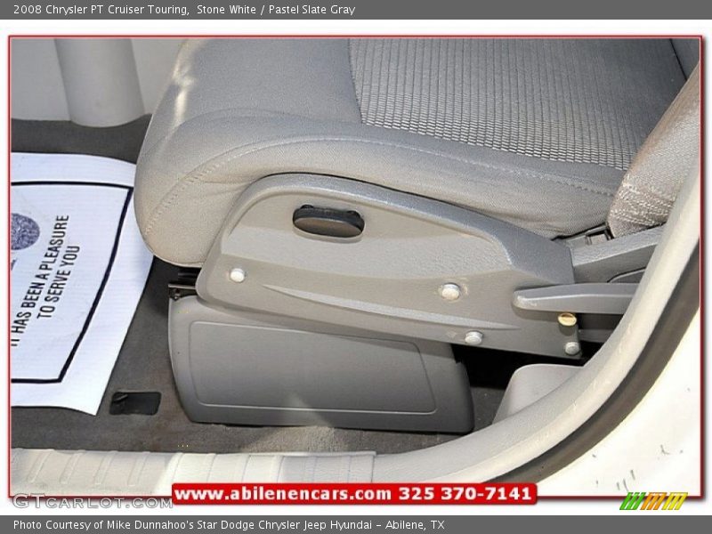 Stone White / Pastel Slate Gray 2008 Chrysler PT Cruiser Touring
