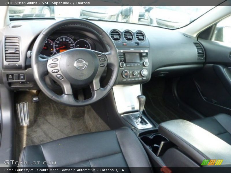 Super Black / Charcoal 2010 Nissan Altima 2.5 SL