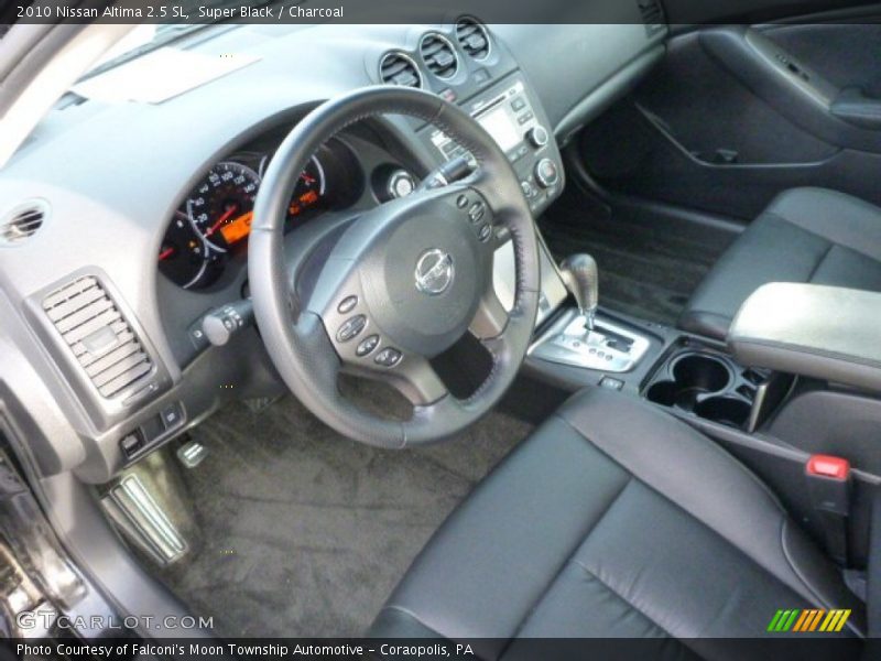 Super Black / Charcoal 2010 Nissan Altima 2.5 SL