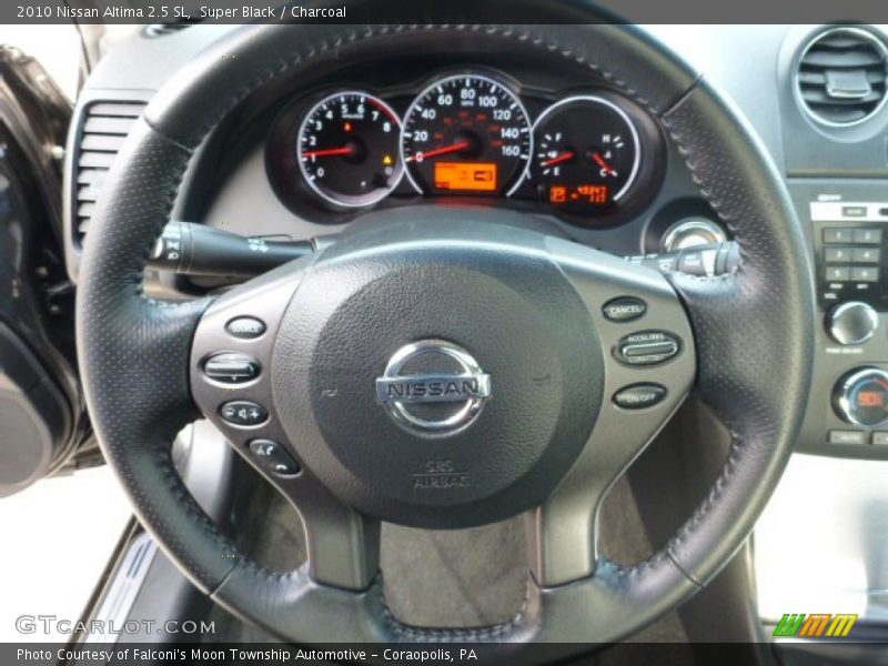 Super Black / Charcoal 2010 Nissan Altima 2.5 SL