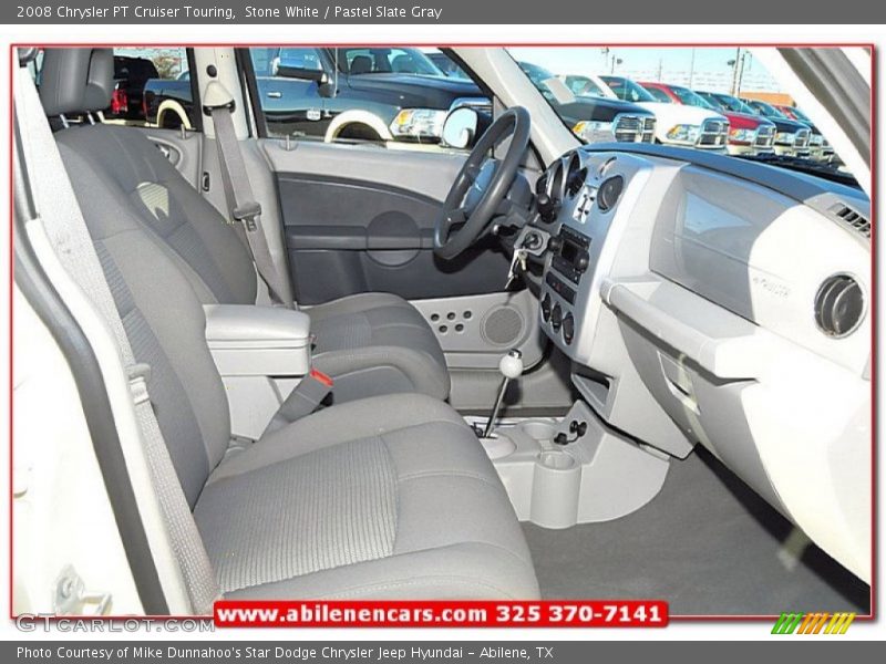 Stone White / Pastel Slate Gray 2008 Chrysler PT Cruiser Touring