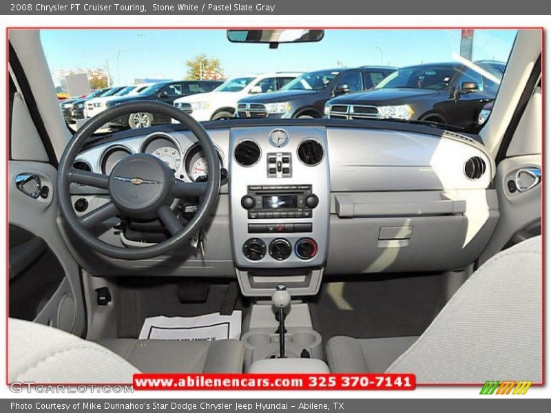 Stone White / Pastel Slate Gray 2008 Chrysler PT Cruiser Touring