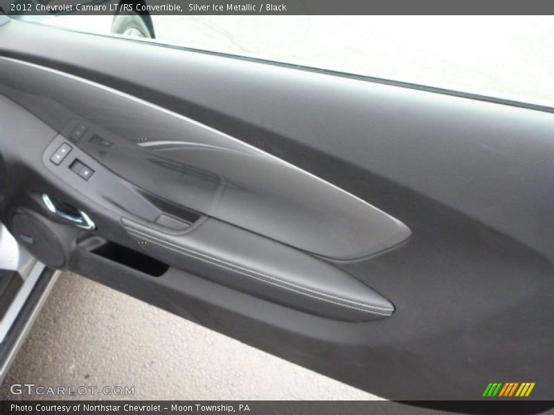 Silver Ice Metallic / Black 2012 Chevrolet Camaro LT/RS Convertible