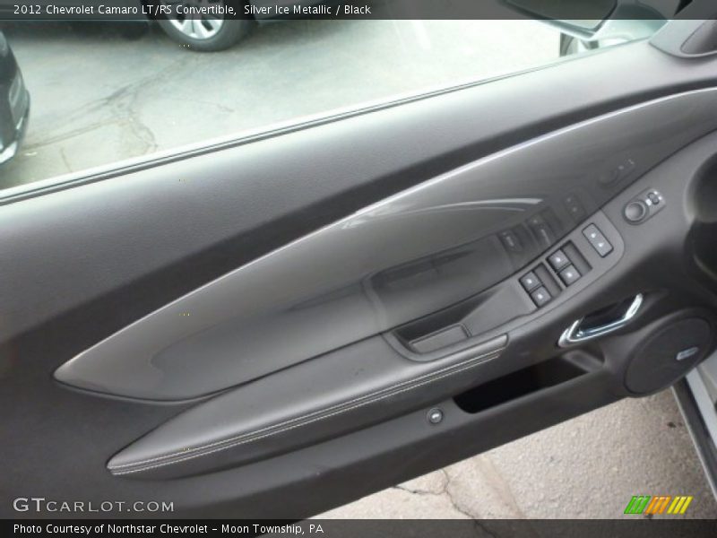 Silver Ice Metallic / Black 2012 Chevrolet Camaro LT/RS Convertible