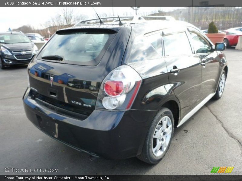 Jet Black Metallic / Ebony 2009 Pontiac Vibe 2.4 AWD