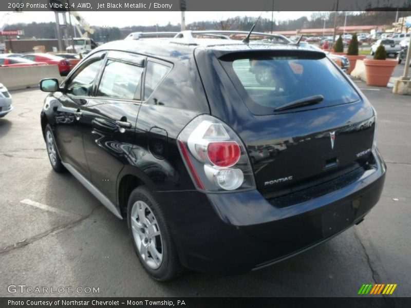 Jet Black Metallic / Ebony 2009 Pontiac Vibe 2.4 AWD