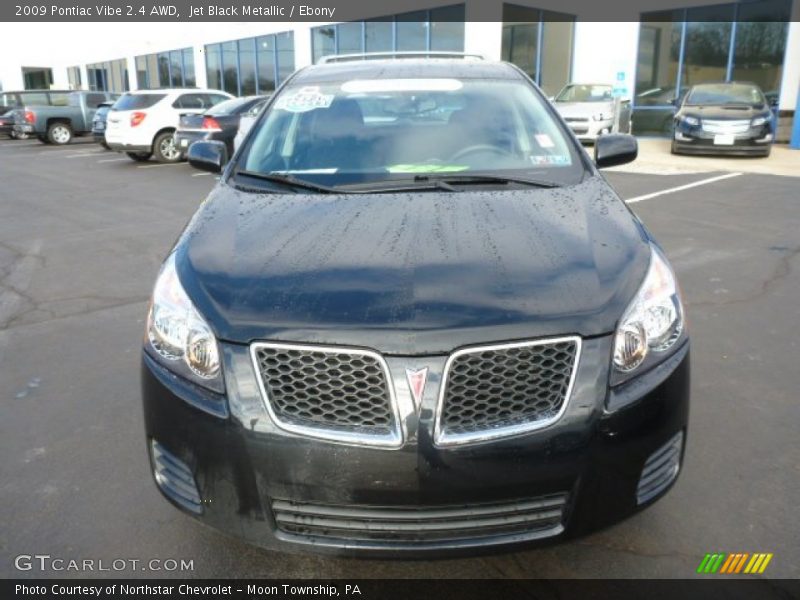Jet Black Metallic / Ebony 2009 Pontiac Vibe 2.4 AWD