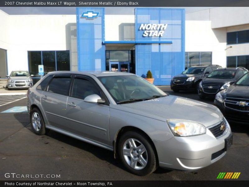Silverstone Metallic / Ebony Black 2007 Chevrolet Malibu Maxx LT Wagon