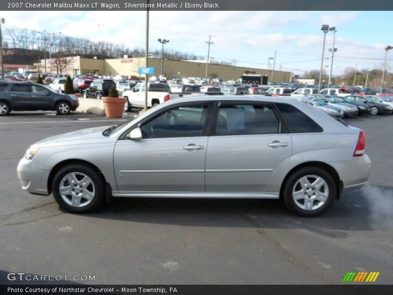 Silverstone Metallic / Ebony Black 2007 Chevrolet Malibu Maxx LT Wagon