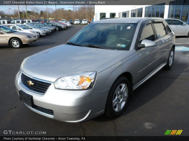 Silverstone Metallic / Ebony Black 2007 Chevrolet Malibu Maxx LT Wagon