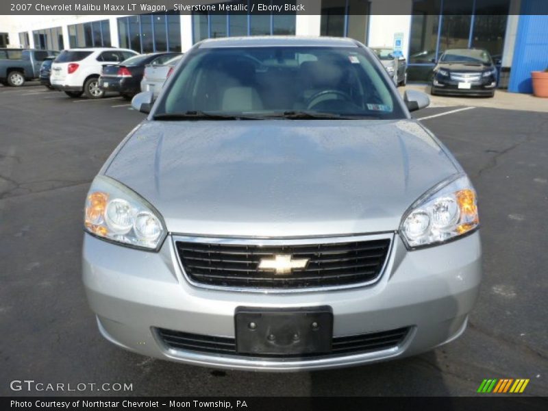 Silverstone Metallic / Ebony Black 2007 Chevrolet Malibu Maxx LT Wagon