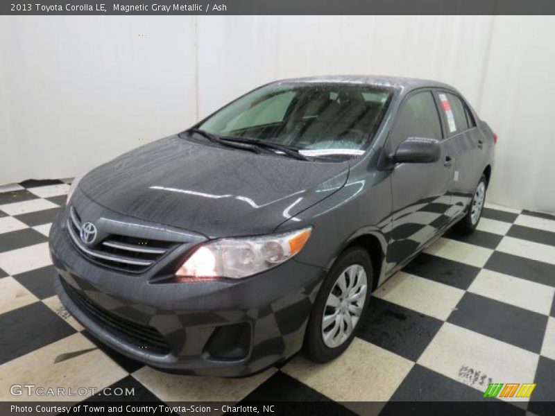 Magnetic Gray Metallic / Ash 2013 Toyota Corolla LE