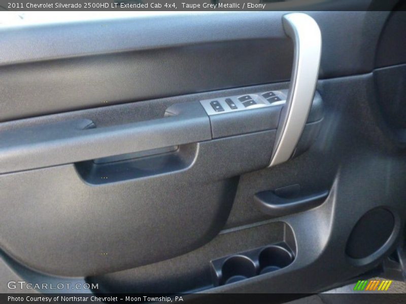 Taupe Grey Metallic / Ebony 2011 Chevrolet Silverado 2500HD LT Extended Cab 4x4