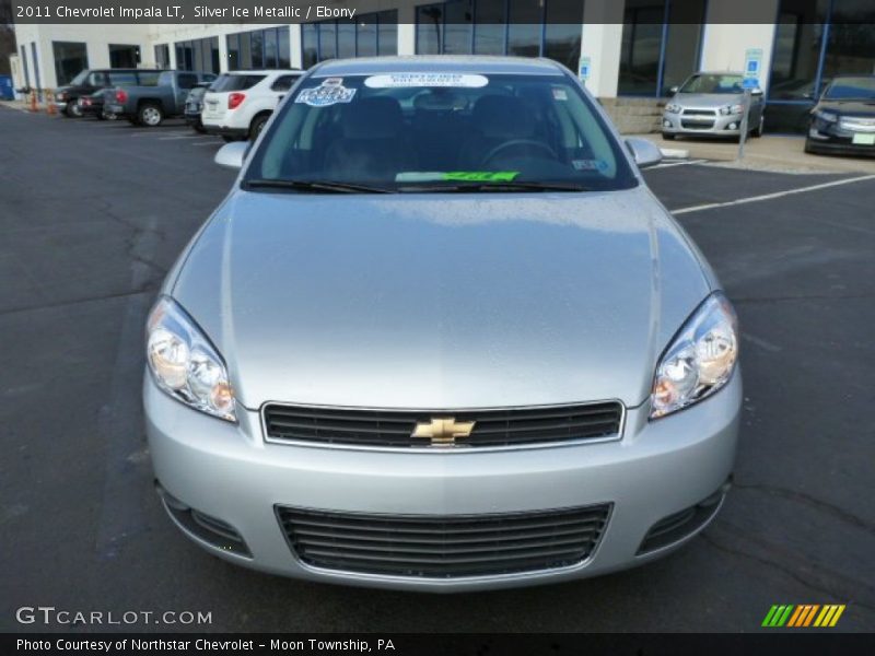 Silver Ice Metallic / Ebony 2011 Chevrolet Impala LT