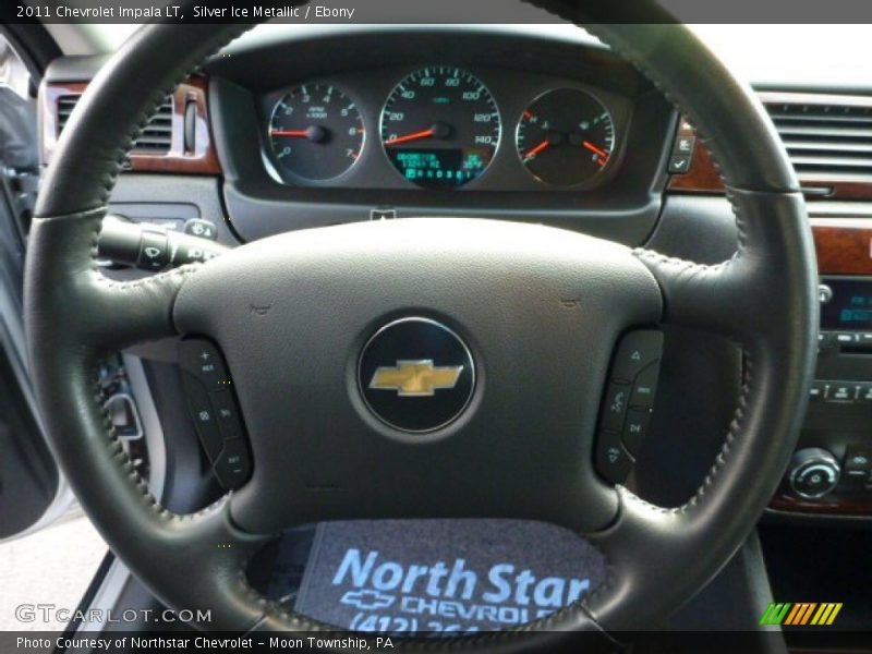 Silver Ice Metallic / Ebony 2011 Chevrolet Impala LT