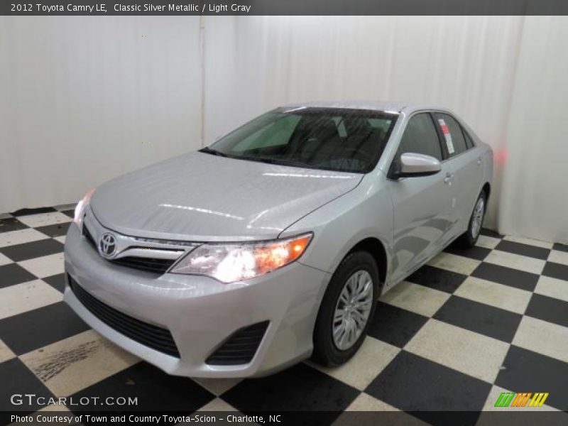 Classic Silver Metallic / Light Gray 2012 Toyota Camry LE