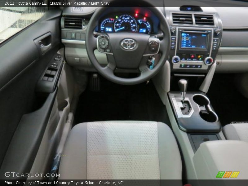 Classic Silver Metallic / Light Gray 2012 Toyota Camry LE