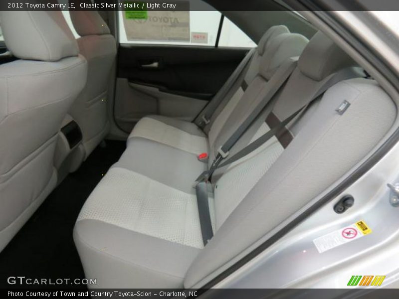 Classic Silver Metallic / Light Gray 2012 Toyota Camry LE