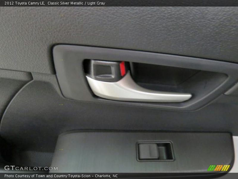 Classic Silver Metallic / Light Gray 2012 Toyota Camry LE