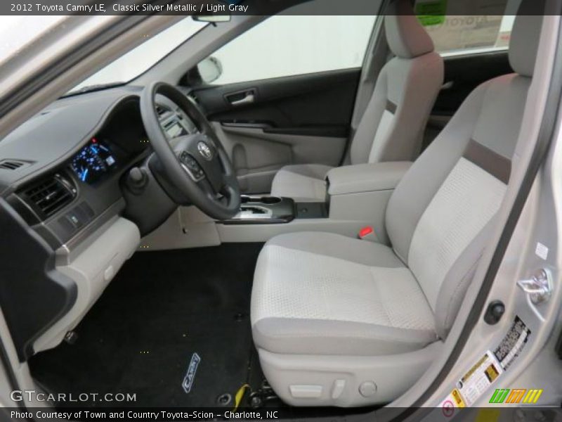 Classic Silver Metallic / Light Gray 2012 Toyota Camry LE
