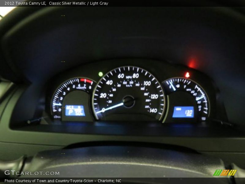 Classic Silver Metallic / Light Gray 2012 Toyota Camry LE