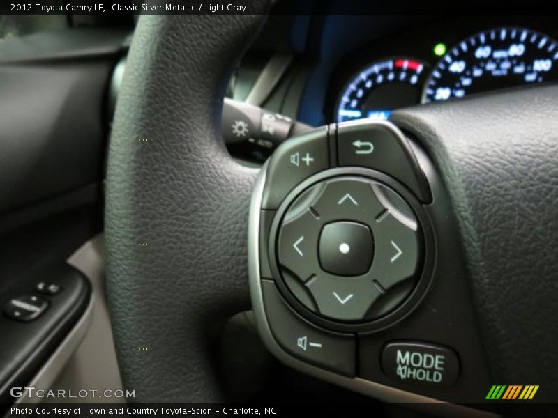 Classic Silver Metallic / Light Gray 2012 Toyota Camry LE