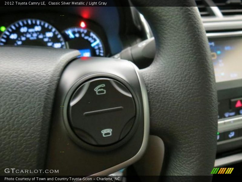 Classic Silver Metallic / Light Gray 2012 Toyota Camry LE