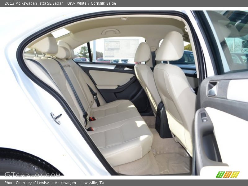 Oryx White / Cornsilk Beige 2013 Volkswagen Jetta SE Sedan