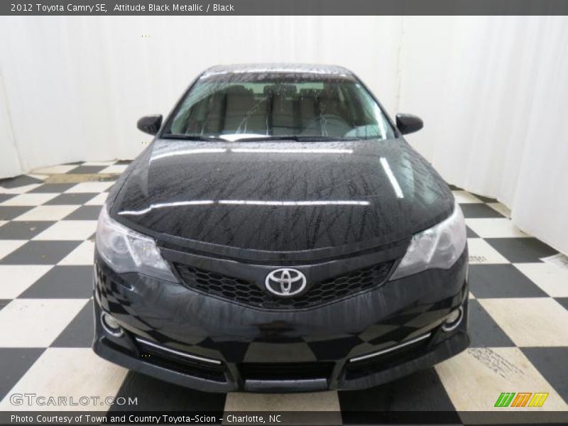 Attitude Black Metallic / Black 2012 Toyota Camry SE