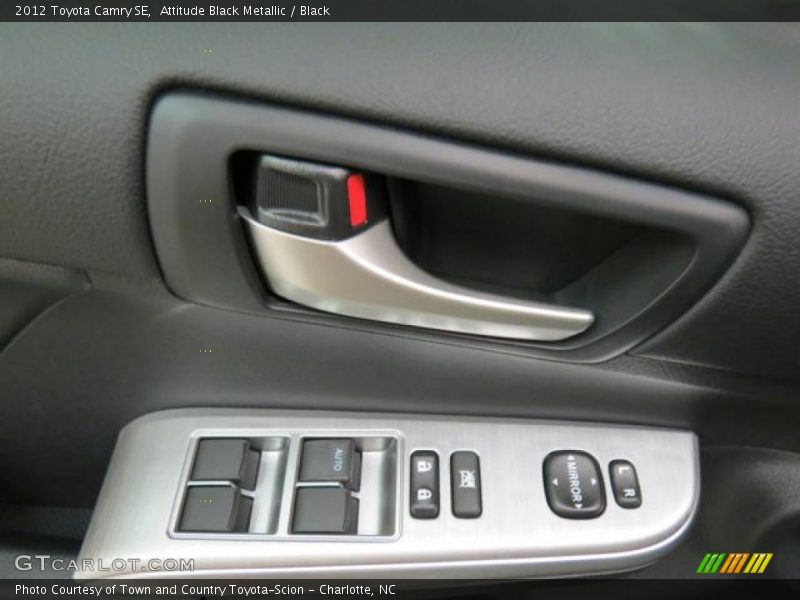 Attitude Black Metallic / Black 2012 Toyota Camry SE