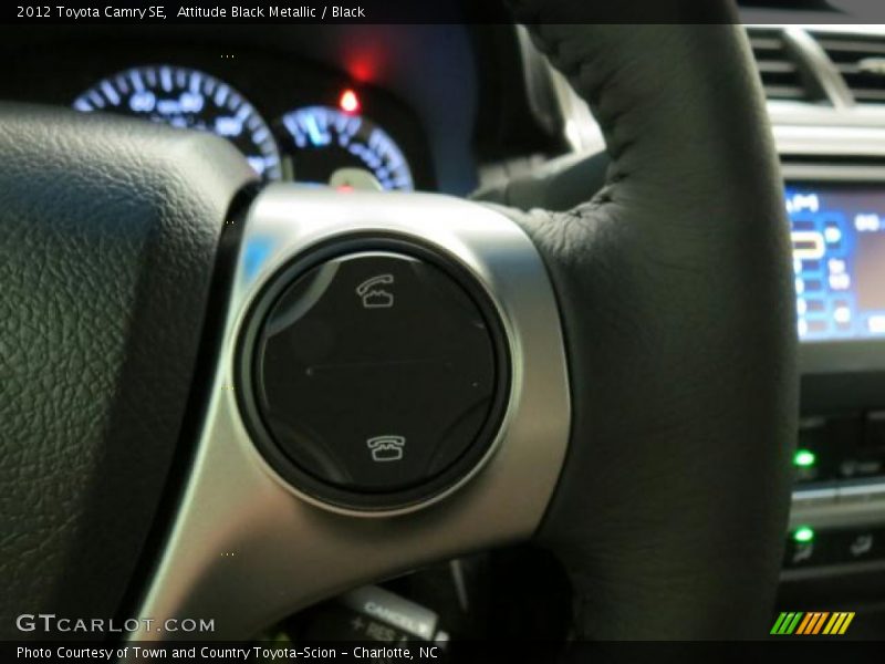 Attitude Black Metallic / Black 2012 Toyota Camry SE