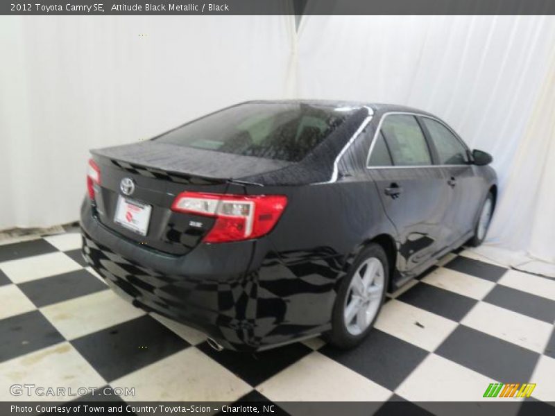 Attitude Black Metallic / Black 2012 Toyota Camry SE