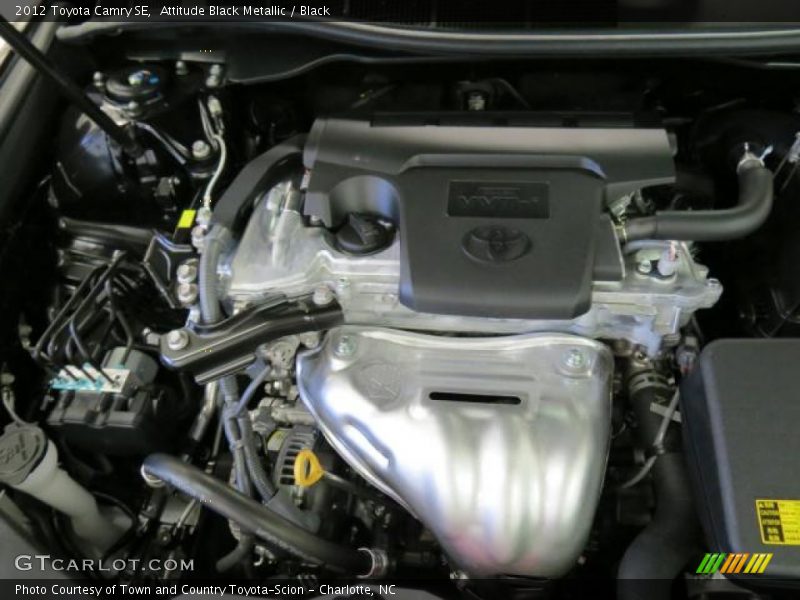 Attitude Black Metallic / Black 2012 Toyota Camry SE