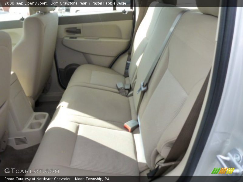 Light Graystone Pearl / Pastel Pebble Beige 2008 Jeep Liberty Sport