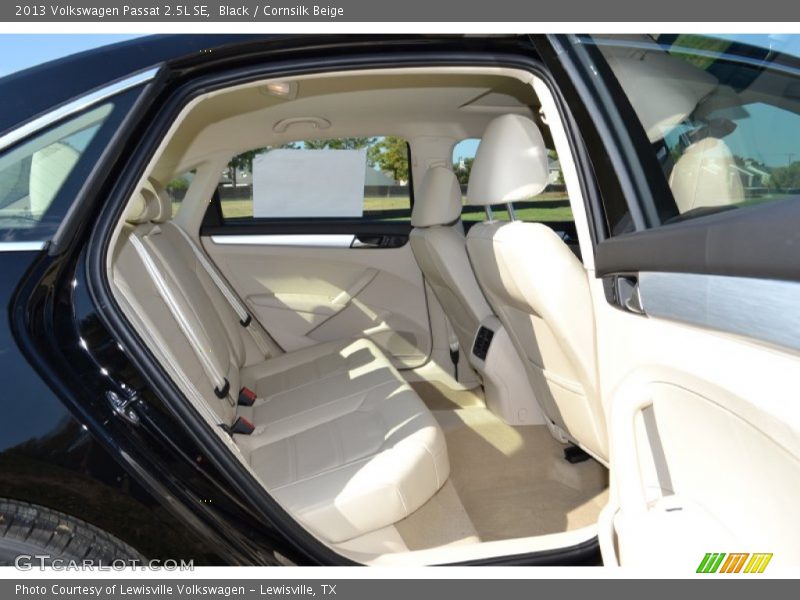 Black / Cornsilk Beige 2013 Volkswagen Passat 2.5L SE